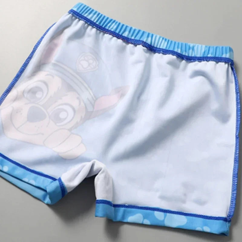 Paw Patrols Swimsuit Children's Printed Underpants Hat Chase Rocky Marshall Underwear Kids Toys Swimming Suit