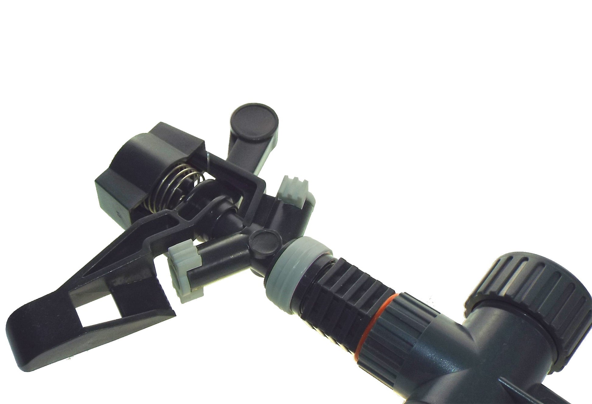 Pulsating Lawn Sprinkler on Spike - White Line-4