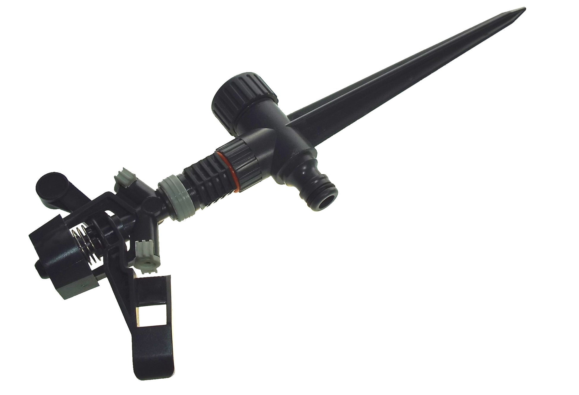 Pulsating Lawn Sprinkler on Spike - White Line-3