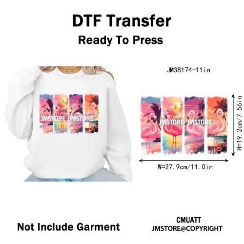 Hot Summer Holiday Boat Cruise Ship Life Salty Beach Family Island Trip Iron on DTF Transfer Stickers Ready to Press for Clothes