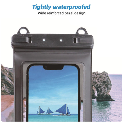 1/2PCS Waterproof Phone Pouch, Waterproof Phone Case for iPhone 16 15 , IPX8 Cellphone Dry Bag Beach Cruise Ship Essentials