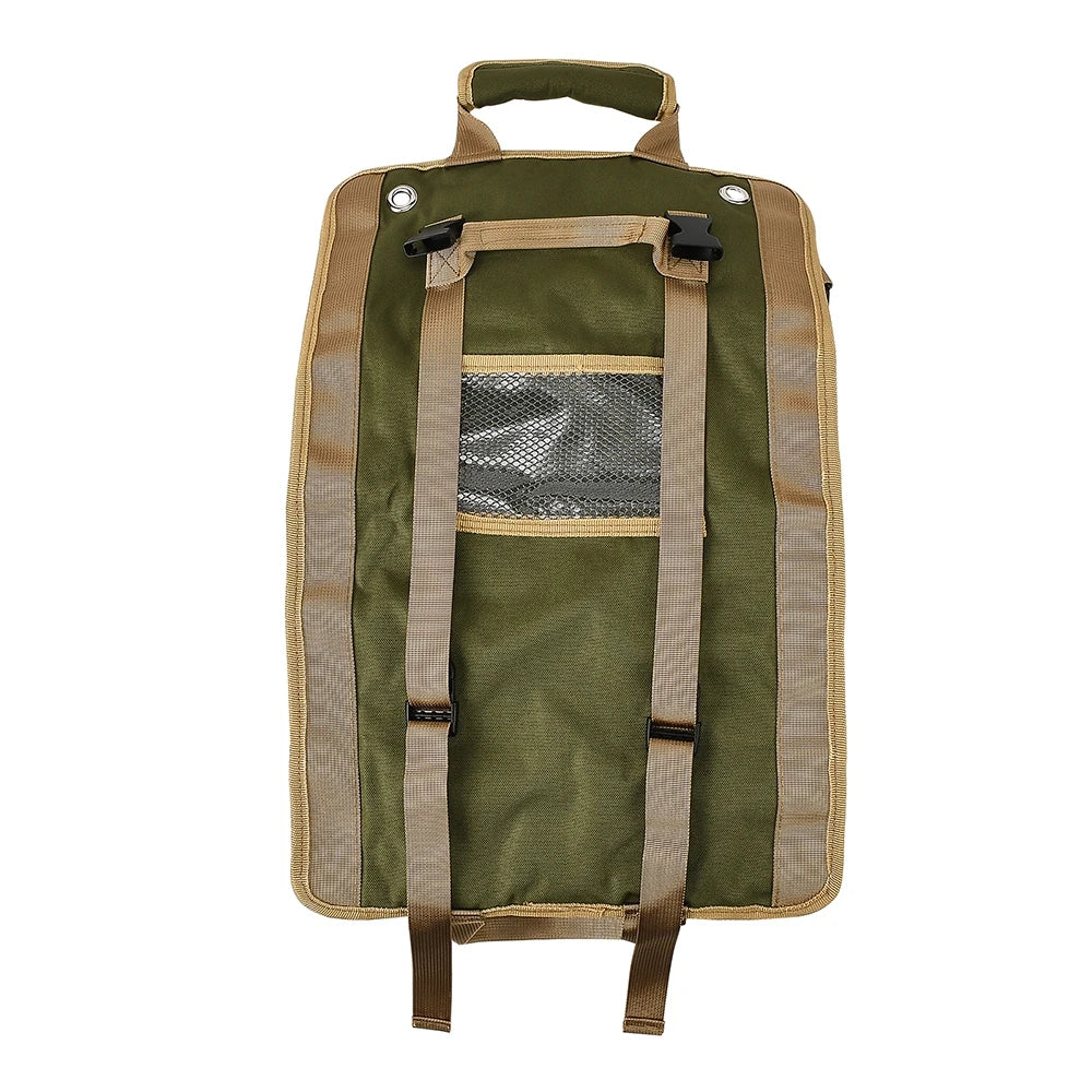 1pcs Organizer for Men, Roll Up Tool Bag Zipper Storage Bags with Multi-Pockets,Carrier Bag for Father Day Gifts