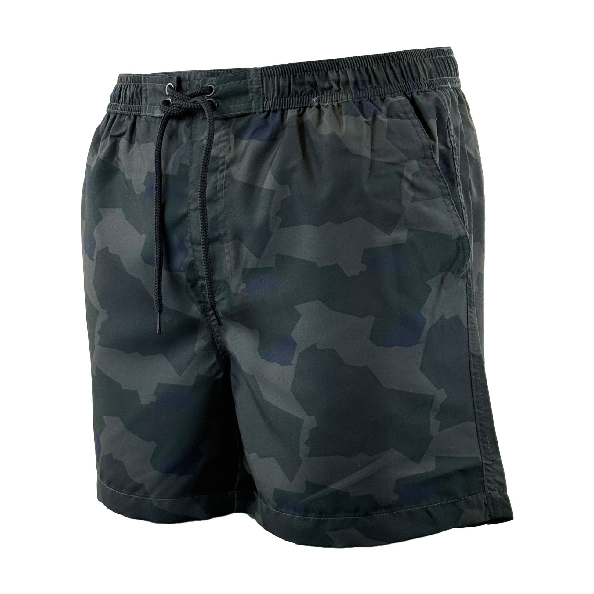Mens Camouflage Swim Shorts-0