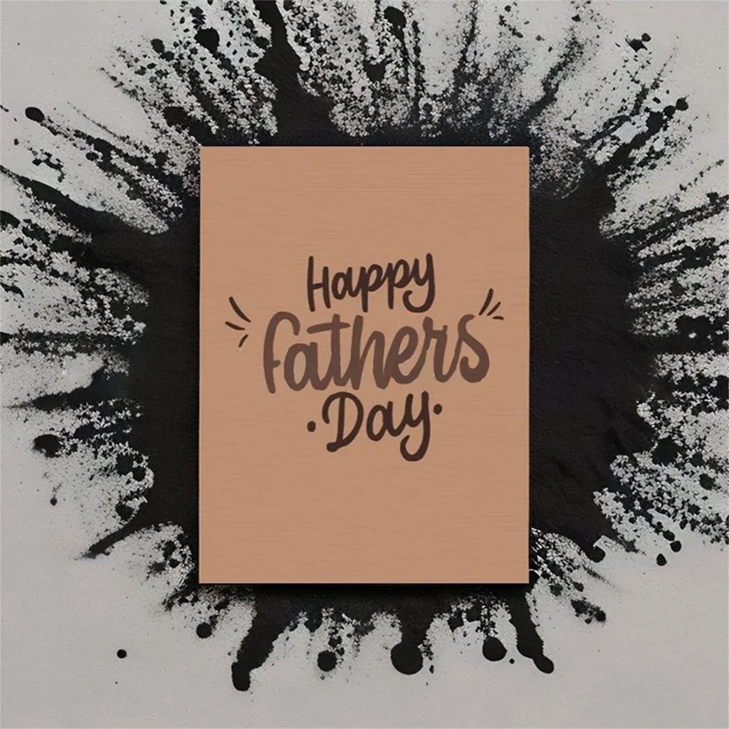 Happy Fathers Day Card Birthday Cards for Dad Spoof Gift Greeting Card Endless Fathers Day Farts with Glitter Card A