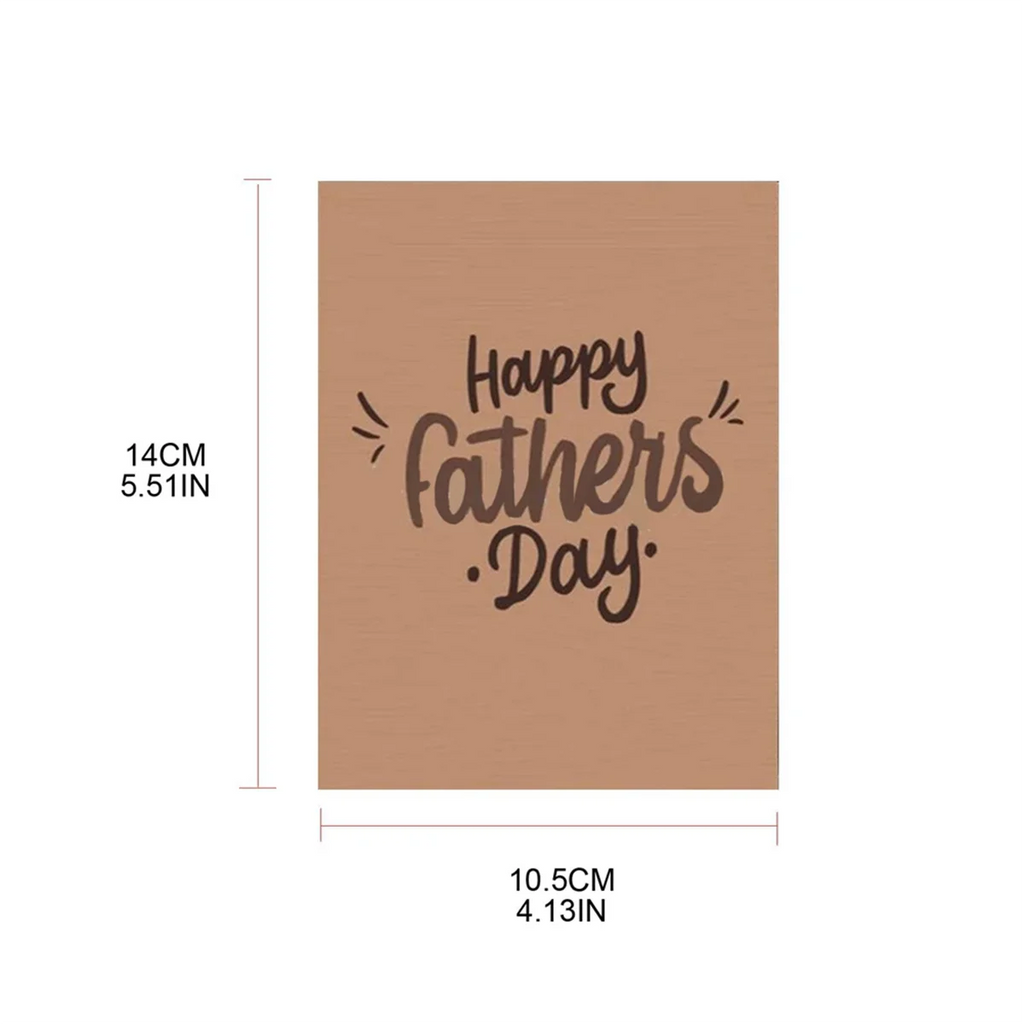 Happy Fathers Day Card Birthday Cards for Dad Spoof Gift Greeting Card Endless Fathers Day Farts with Glitter Card A
