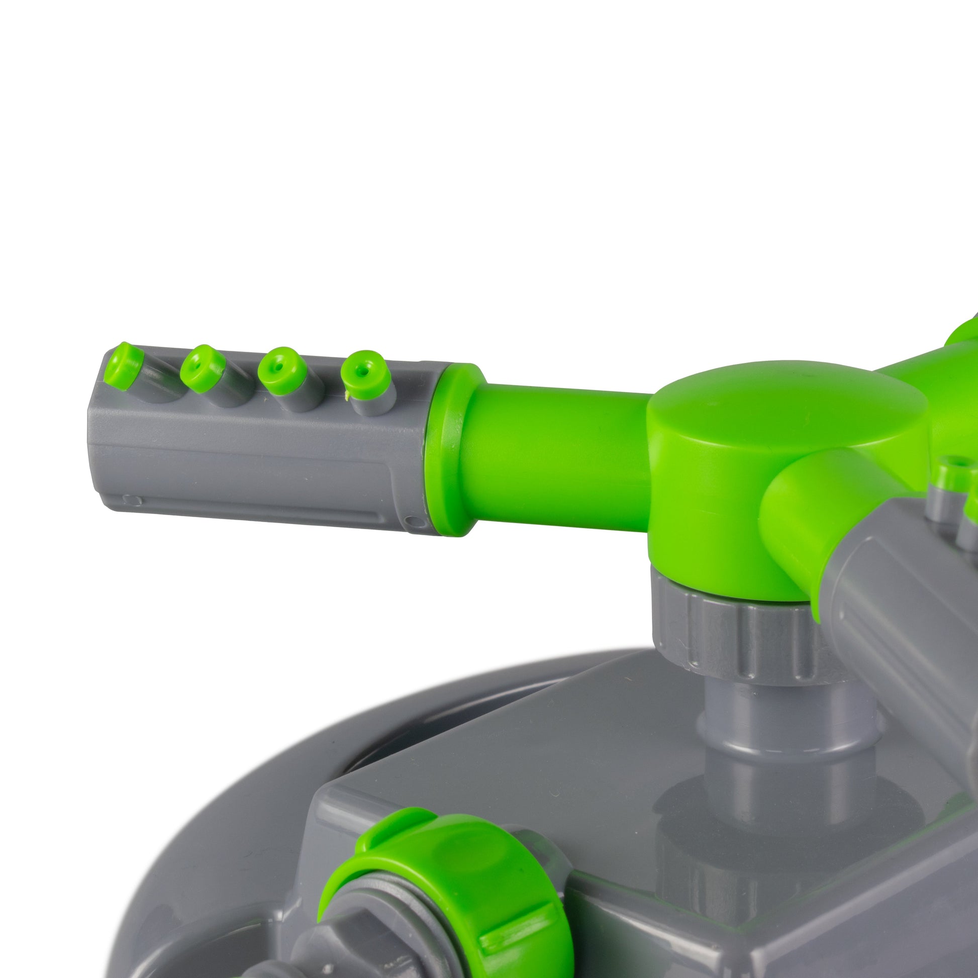 Cost Wise 3-Arm Adjustable Rotating Lawn Sprinkler Green Grey-4