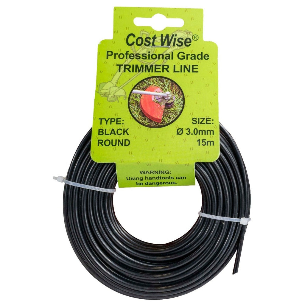 Strimmer Line Black Round 3mm x 15m-0