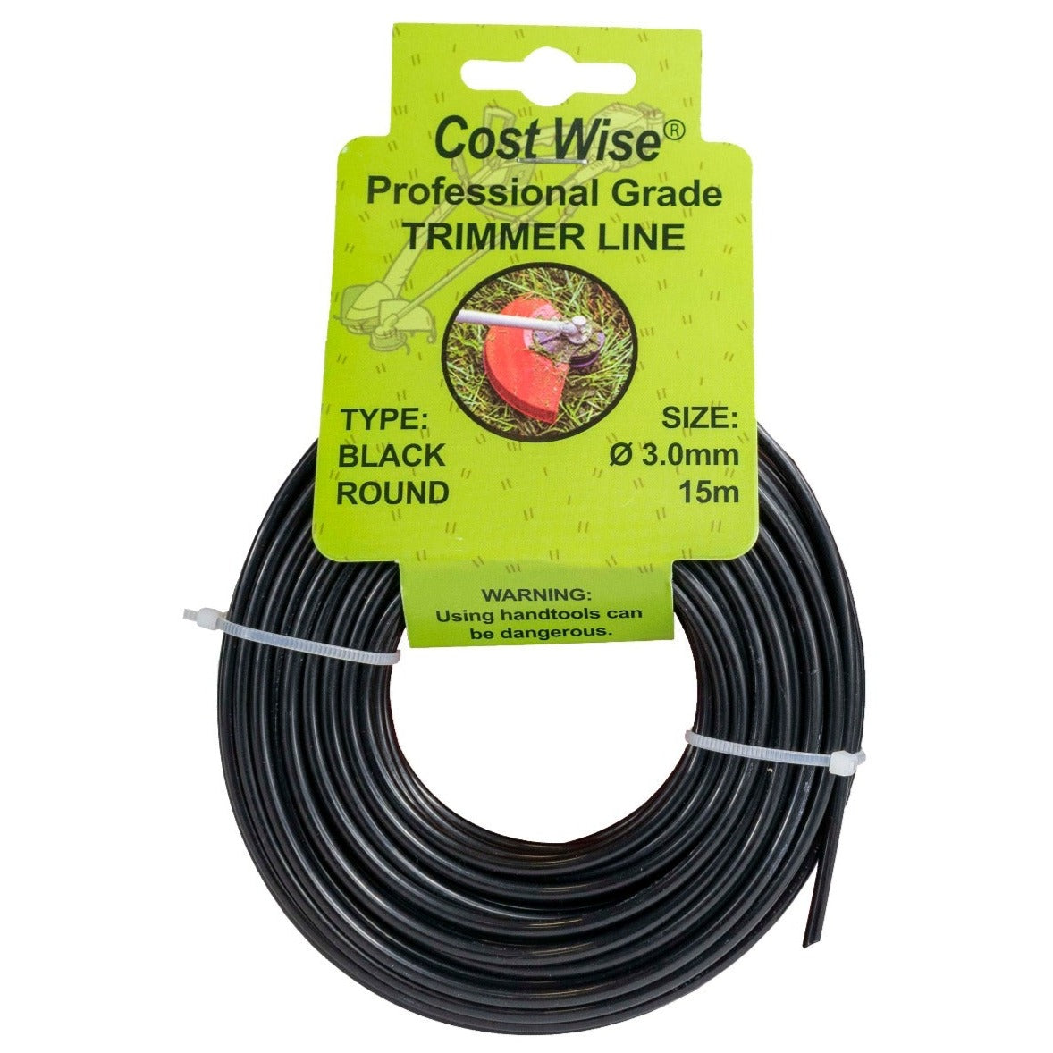Strimmer Line Black Round 3mm x 15m-0