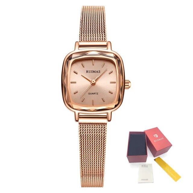 RUIMAS Ladies Watch Bracelet Brand Luxury Women Watches Waterproof Quartz Female Watches Fashion Casual Wrist Watch Clock 571-8