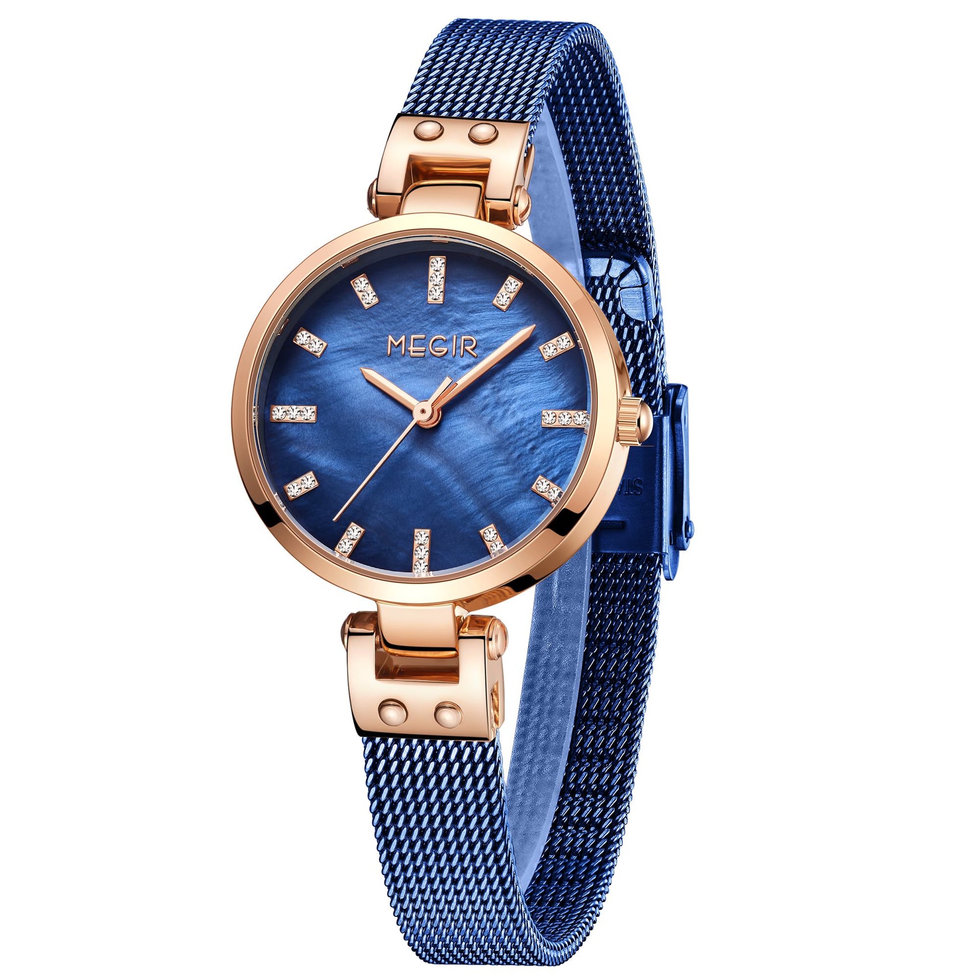 MEGIR Watches for Women Top Brand Fashion Ladies Wristwatch Waterproof Female Quartz Luxury Watch Montre Femme-11