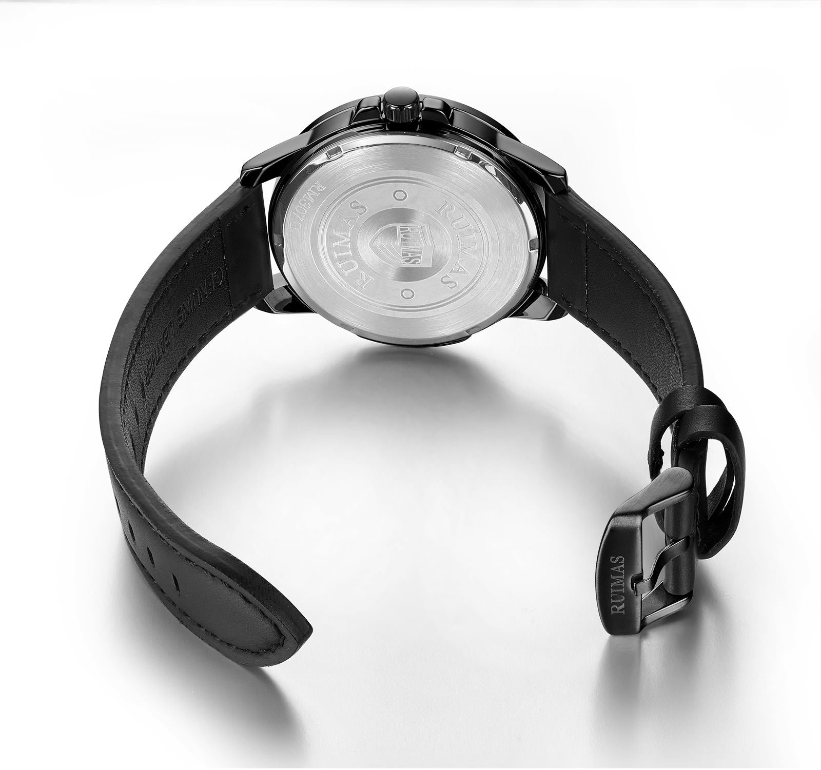 RUIMAS Watches Men's Casual Sport Watches Luxury Military Quartz Wrist Watch Chronograph ​Waterproof Man Clock Montre Homme 307-12