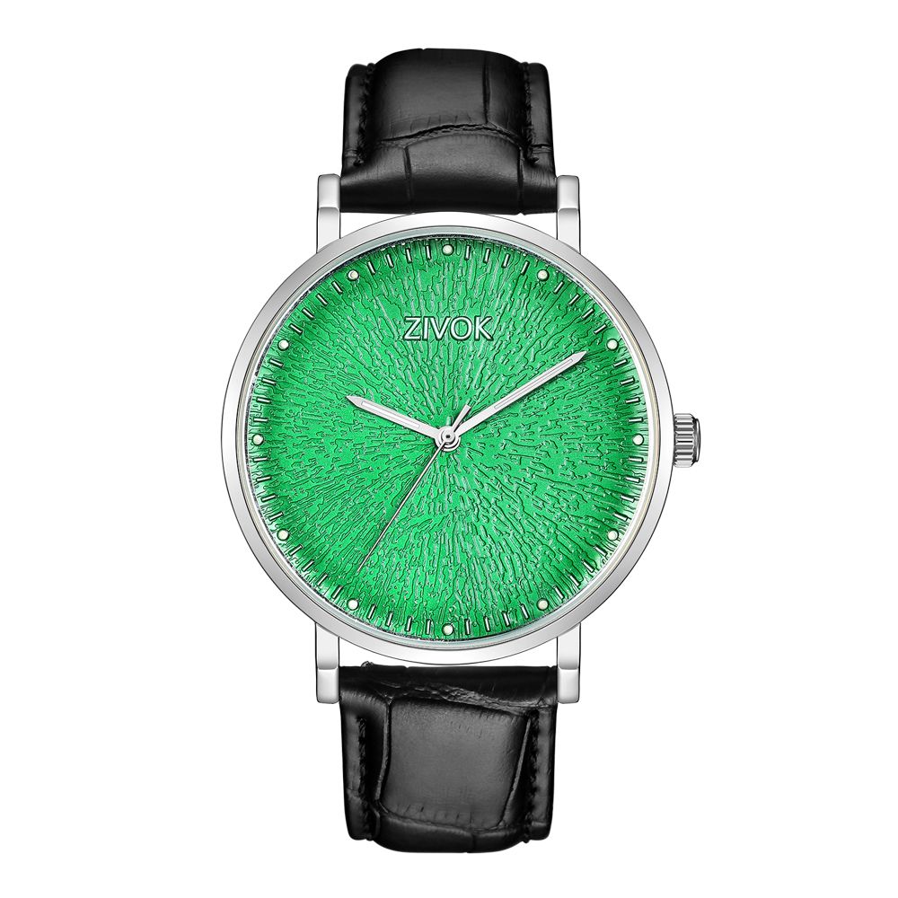 ZIVOK Fashion Quartz Wristwatch Men Sports Watches Waterproof Leather Strap Men's Clock Watch Relogio Masculino-8