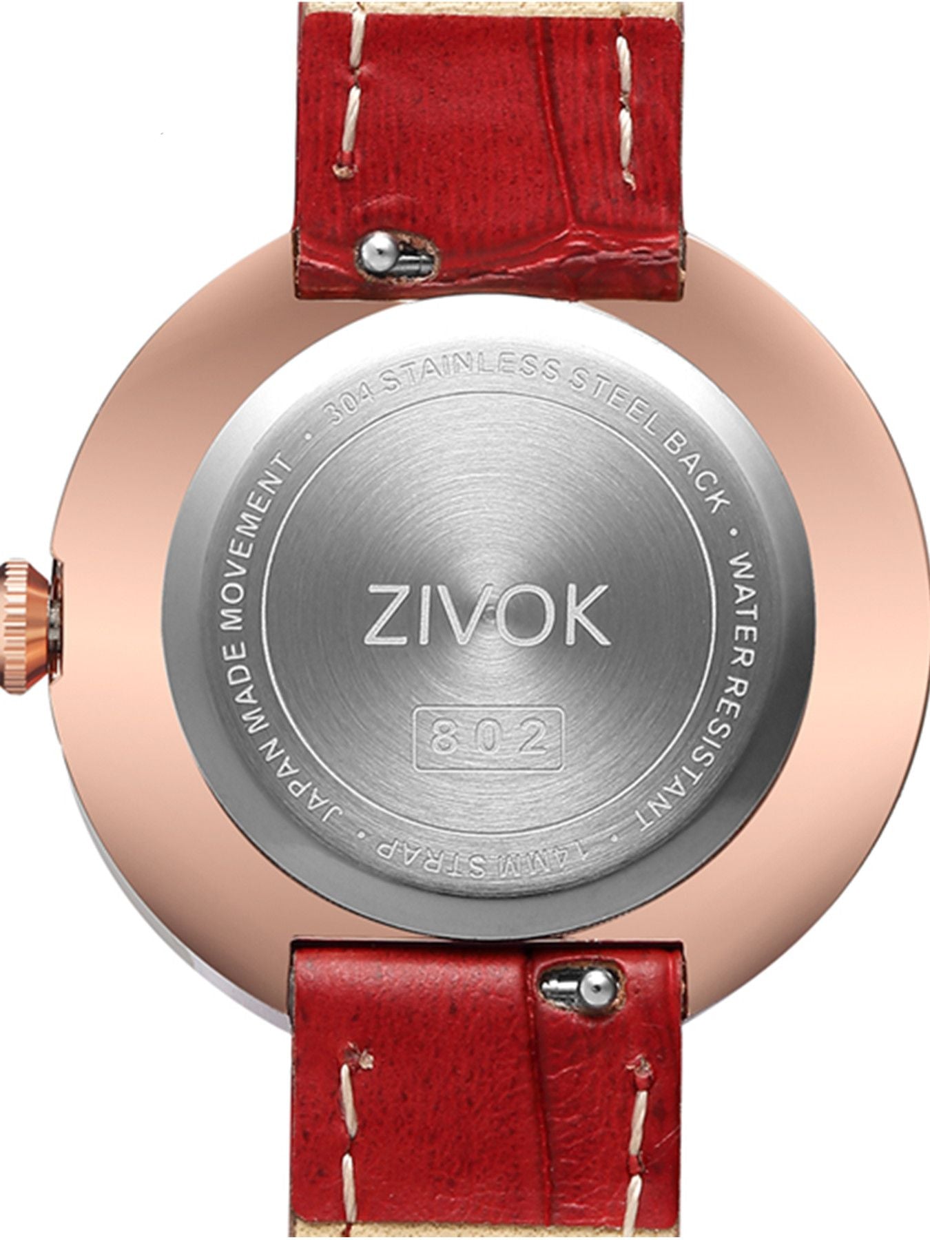 ZIVOK Brand Luxury Women Watches Diamond Ladies Quartz Watch Waterproof Clock Leather Strap Relogio Feminino-16