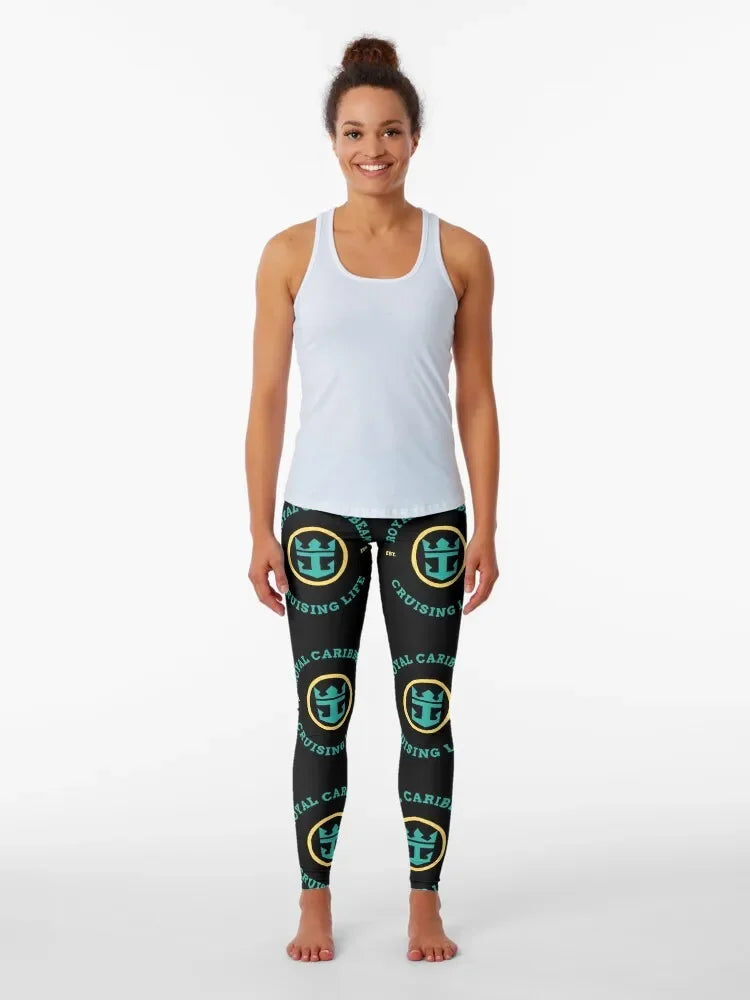 Royal Cruise Life On The Caribbean Leggings Women's trousers legging gym Womens Leggings