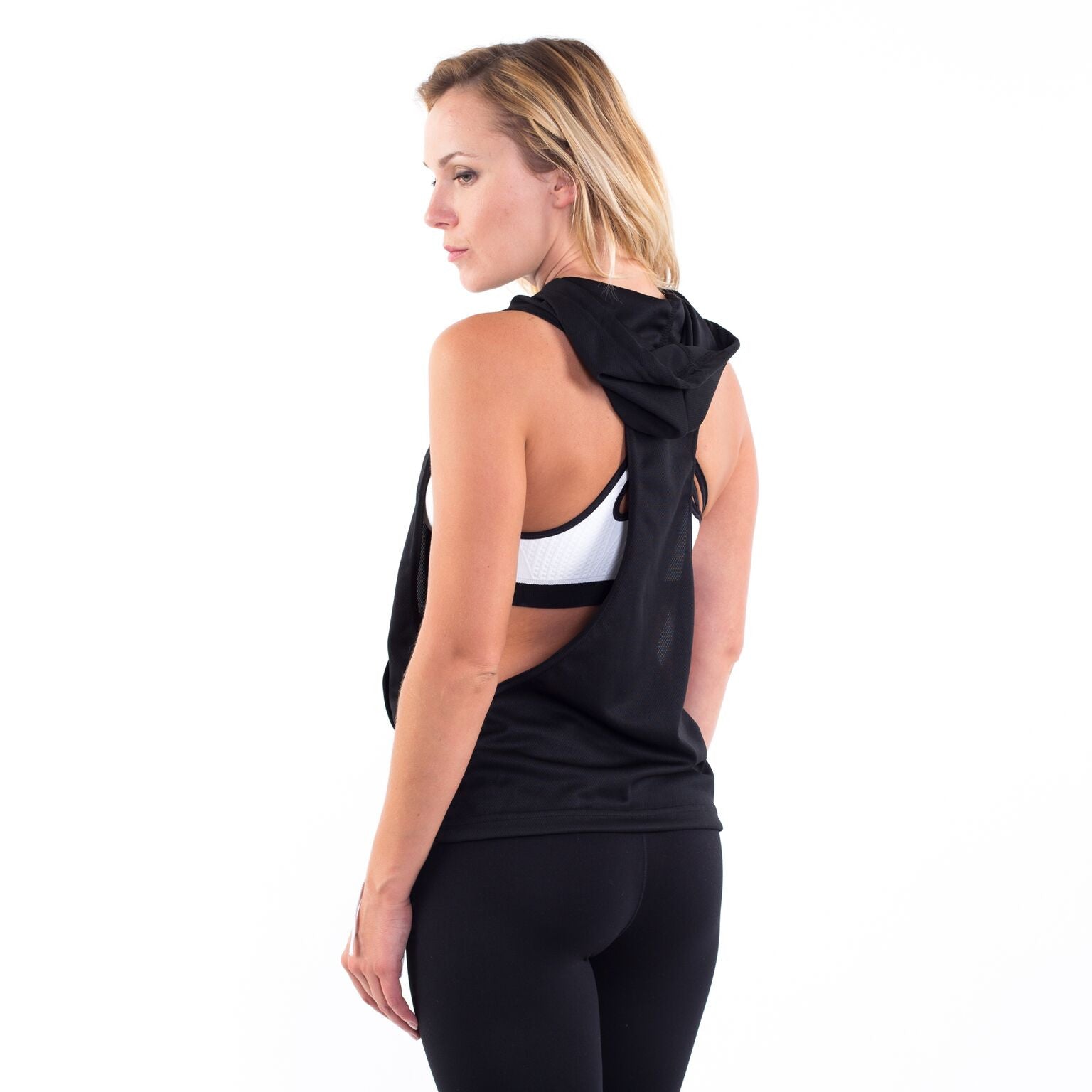 6014 - Women's Racerback Hoodie-2