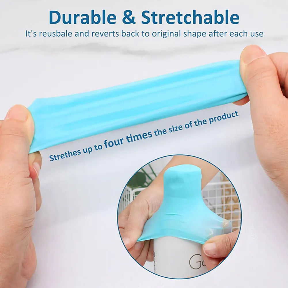 3Pcs Elastic Sleeves for Leak Proofing Cruise Ship Essentials Travel Accessories Luggage for Women Men Travel Essentials Silicon
