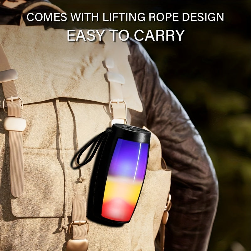 NNETM Wireless Speaker with RGB Lights-3