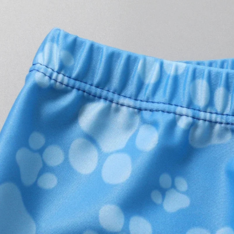 Paw Patrols Swimsuit Children's Printed Underpants Hat Chase Rocky Marshall Underwear Kids Toys Swimming Suit