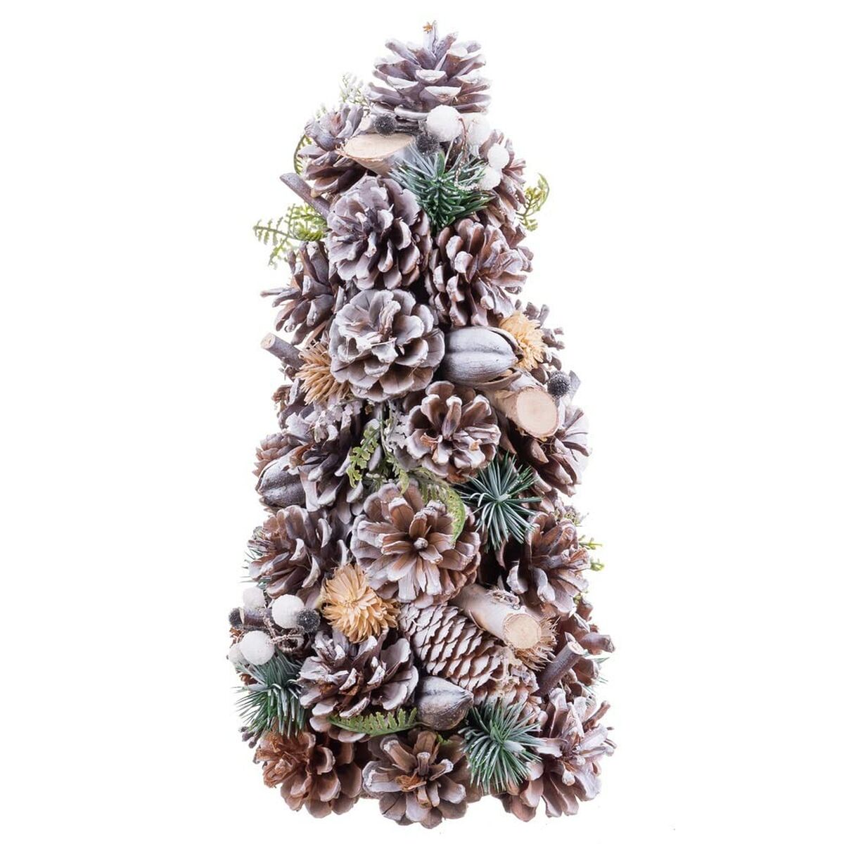Christmas Tree Multicolour Plastic Foam Pineapples 18 x 18 x 30 cm-0