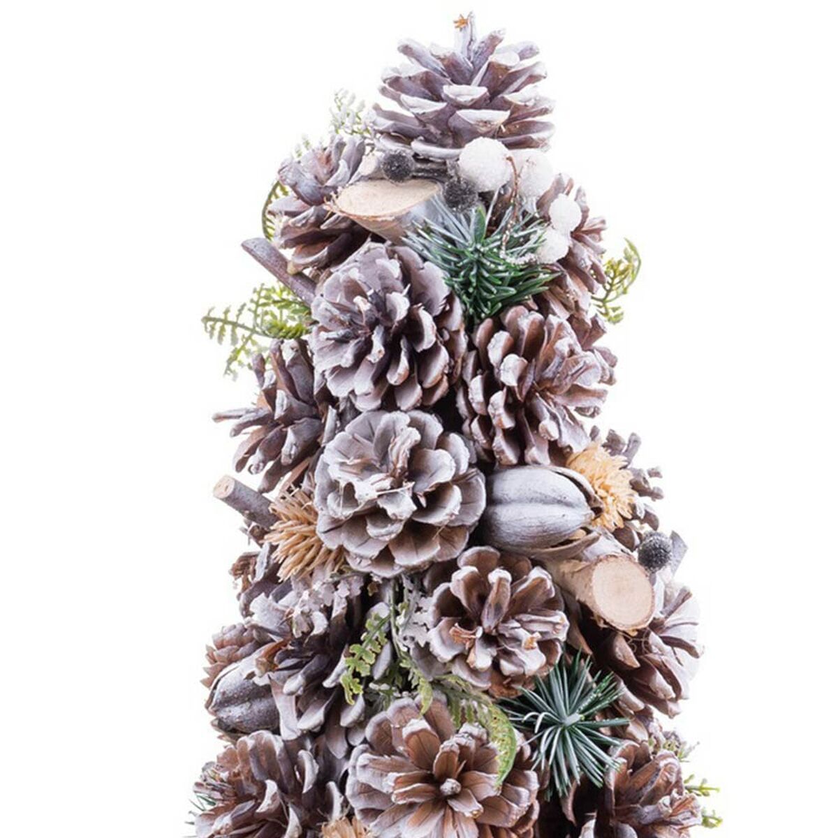 Christmas Tree Multicolour Plastic Foam Pineapples 18 x 18 x 30 cm-3