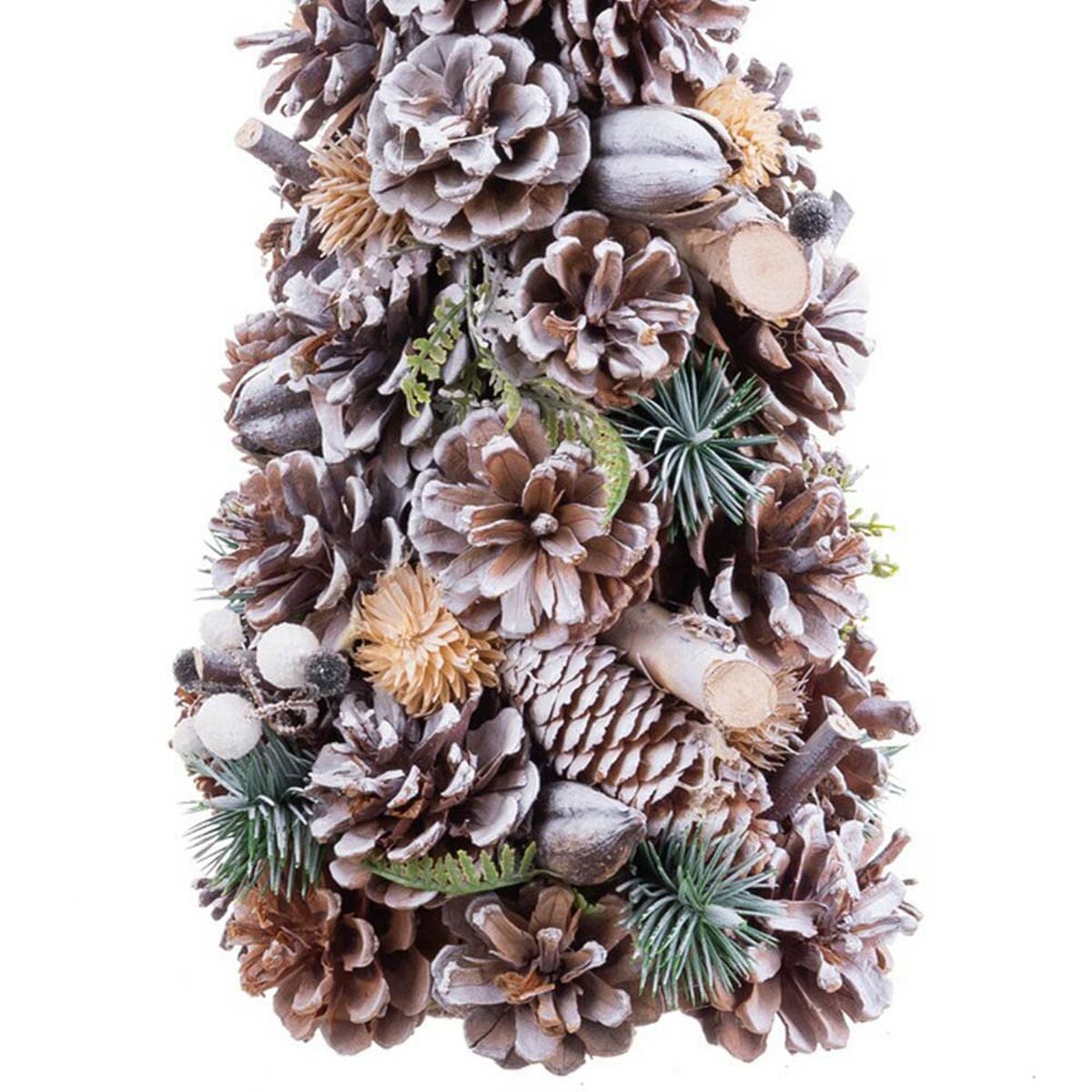 Christmas Tree Multicolour Plastic Foam Pineapples 18 x 18 x 30 cm-2