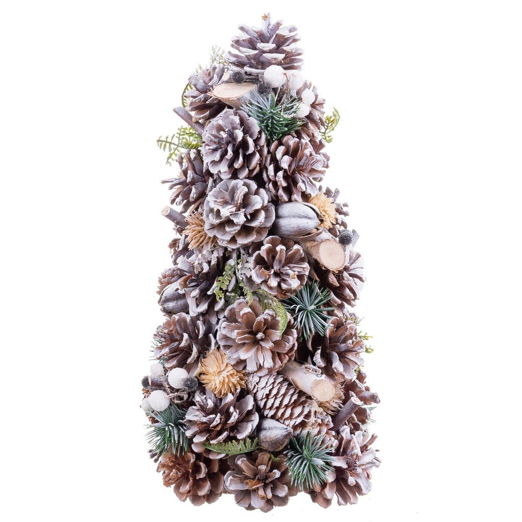 Christmas Tree Multicolour Plastic Foam Pineapples 18 x 18 x 30 cm-1