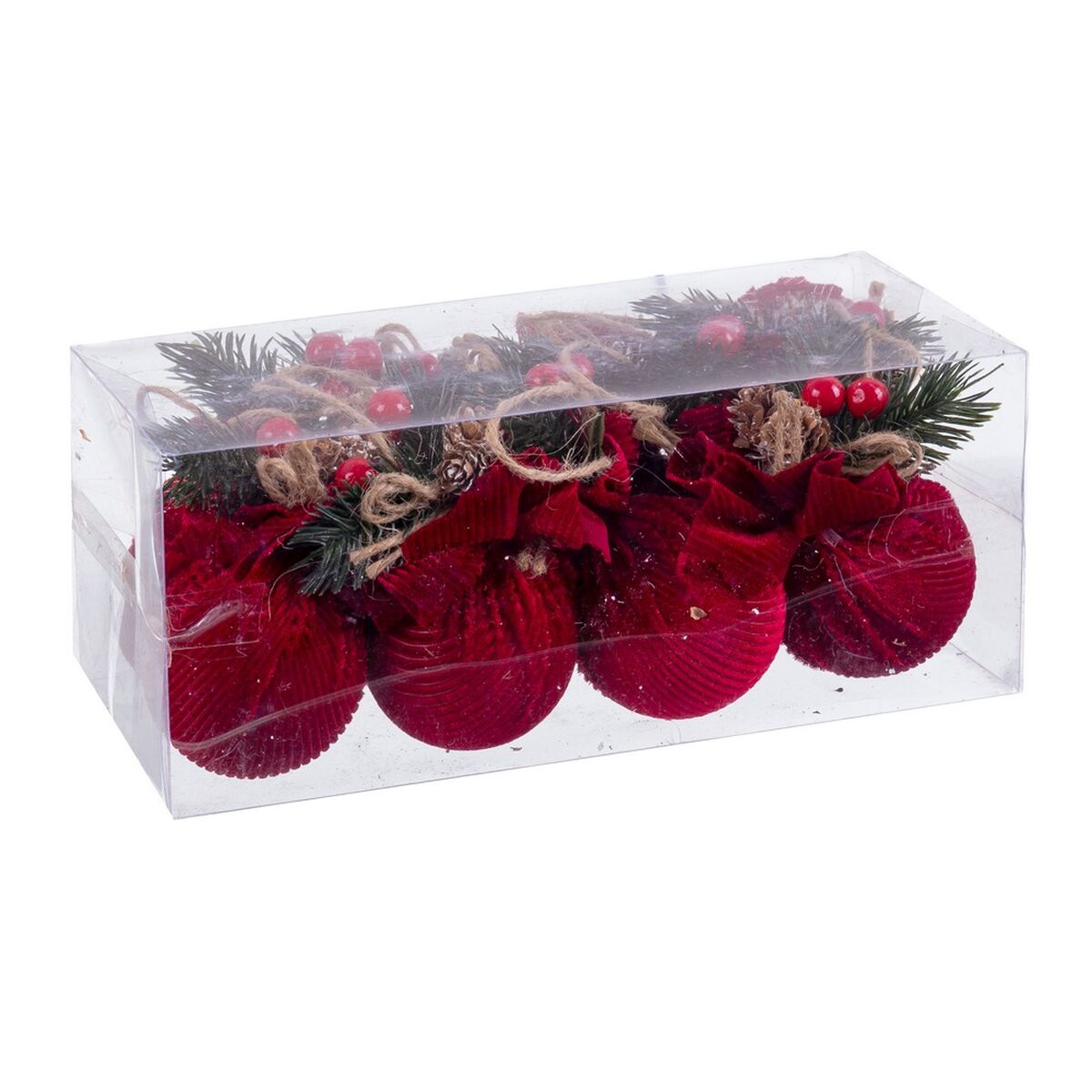 Christmas Baubles Multicolour Foam-0