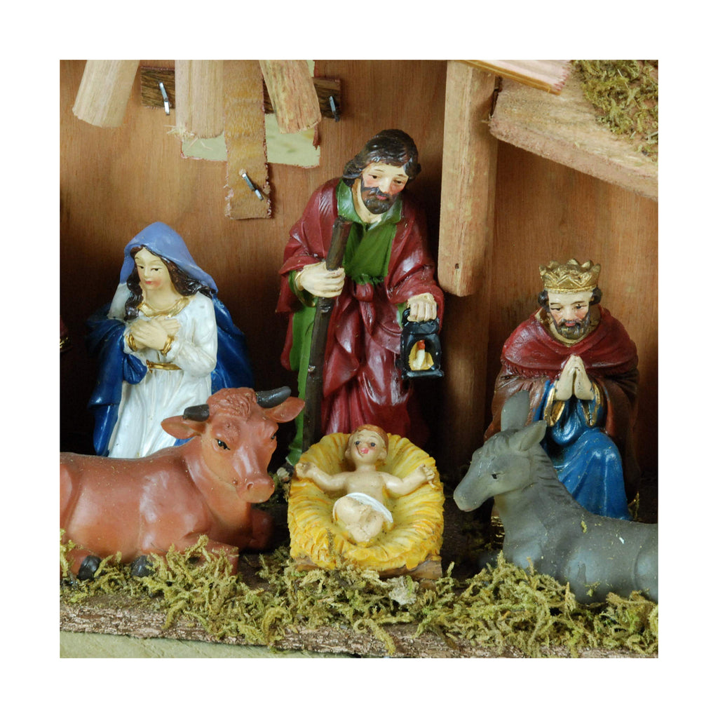 Christmas nativity set Metal-2