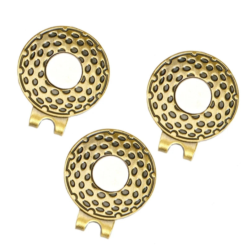 Golf Hat Clips Golf-Ball Marker Holder Easy to on and off