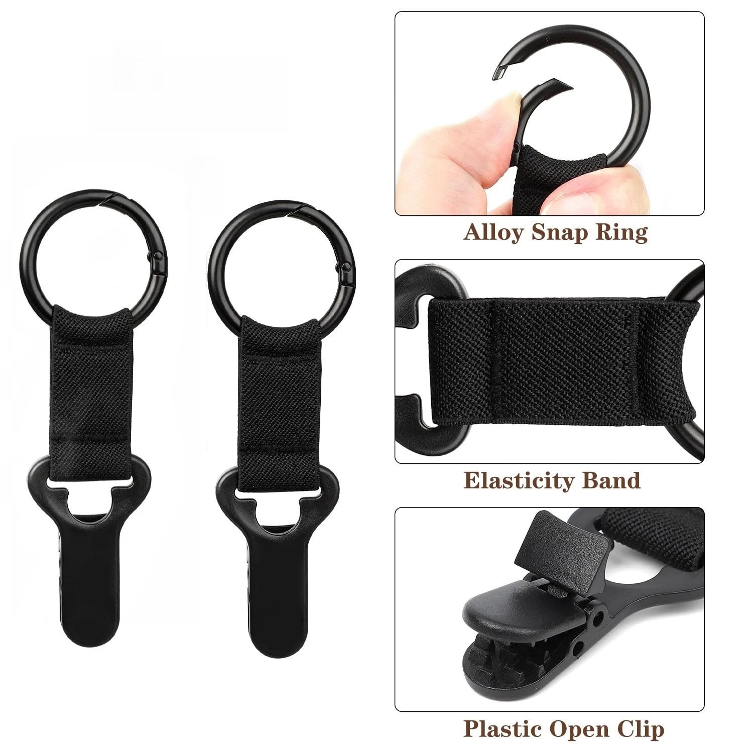 Travel Hat Clip, Outdoor Travel Multifunctional Hat Clip, Portable Backpack Clip, Hat Storage Clip, Sun Hat Hanging Bag Anti-Lost Clip, Vacation Beach Pattern Essentials Travel Handbag Backpack Luggage Accessories