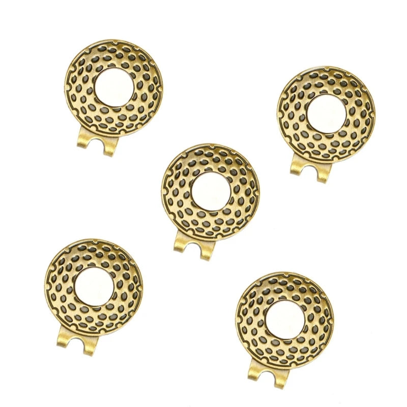 Golf Hat Clips Golf-Ball Marker Holder Easy to on and off