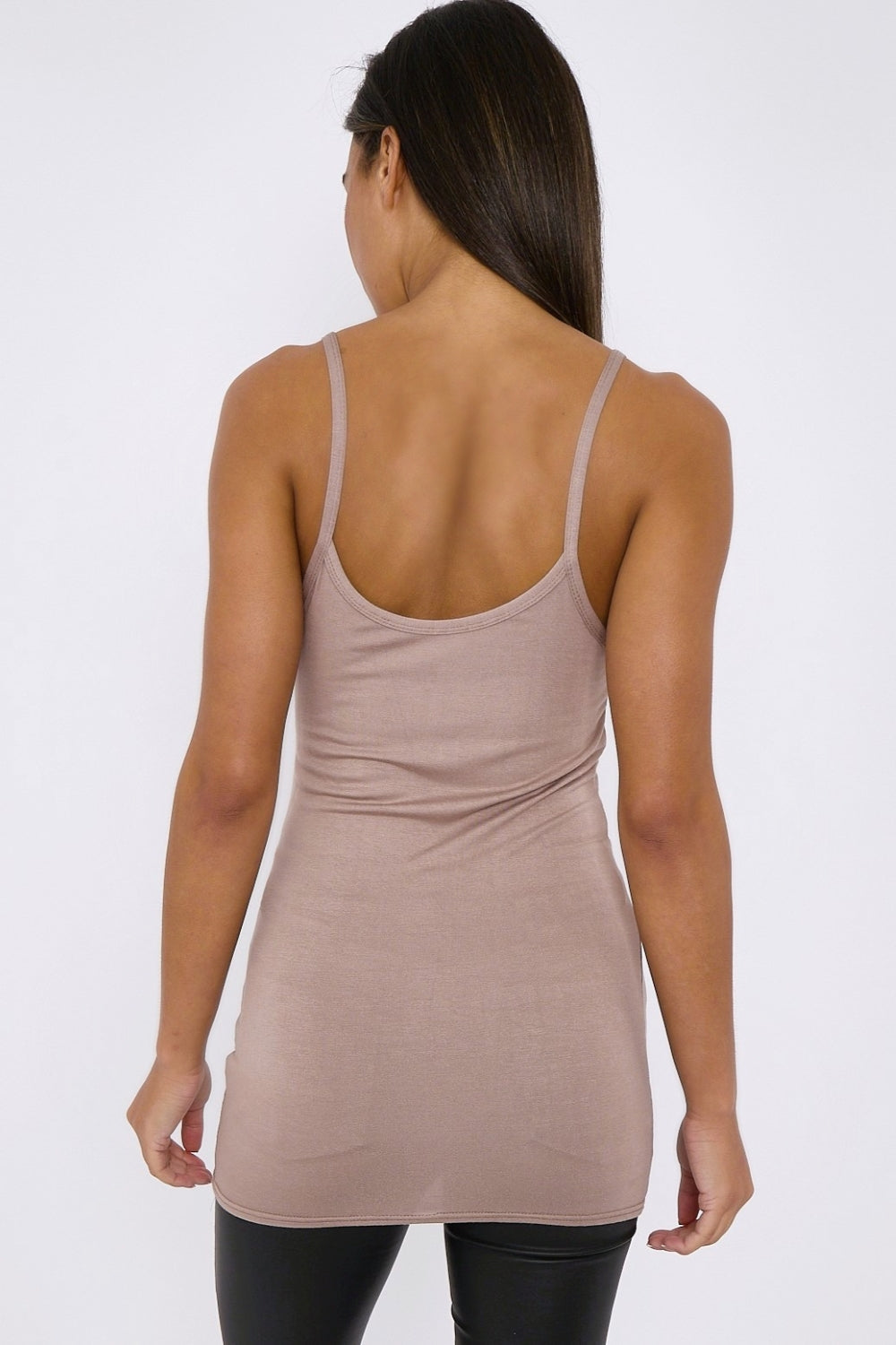 Mocha Strappy Top-2