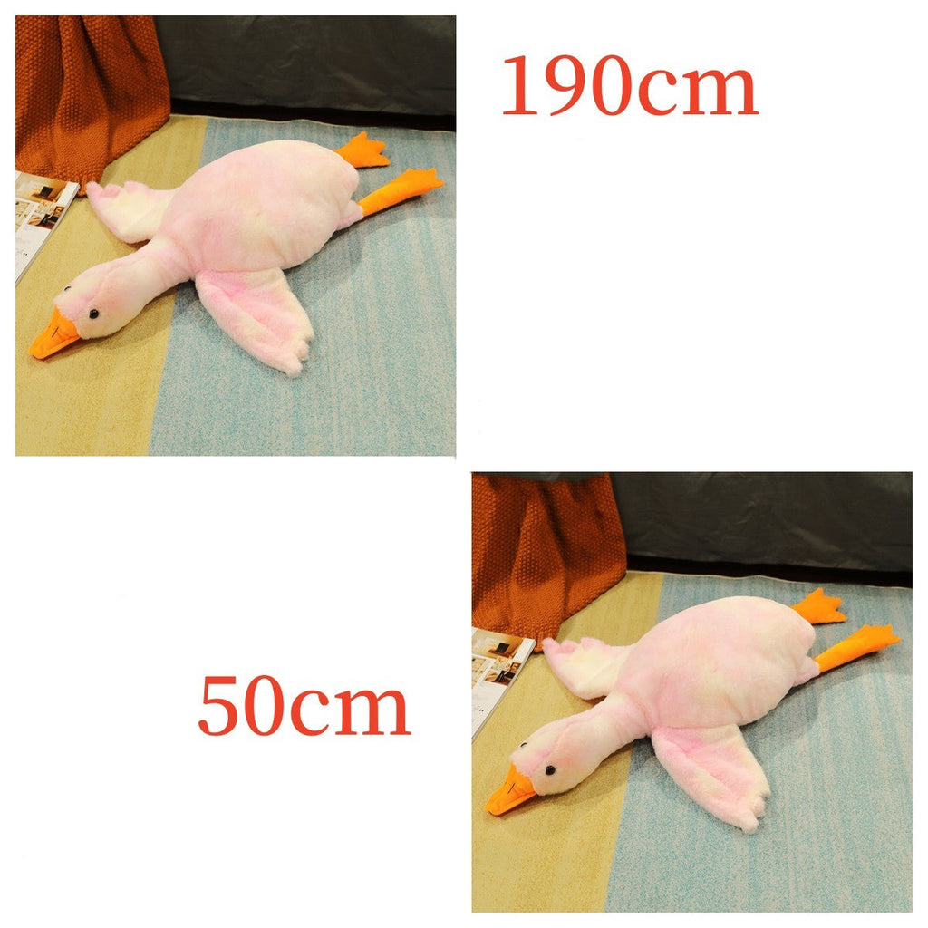 Big White Goose Doll Pillow Sleeping Plush Toy-14