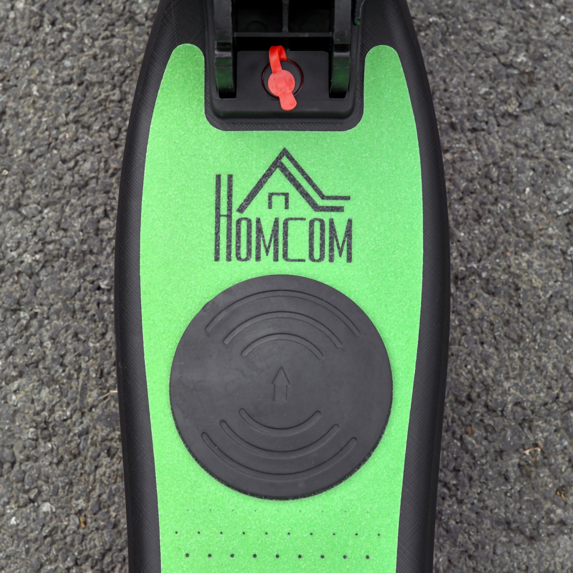 HOMCOM Folding Electric Scooter E Scooter, 120W, with Rear Wheel Brake, 8km/h Maximum Speed, for Ages 6+ Years Old in Green-7
