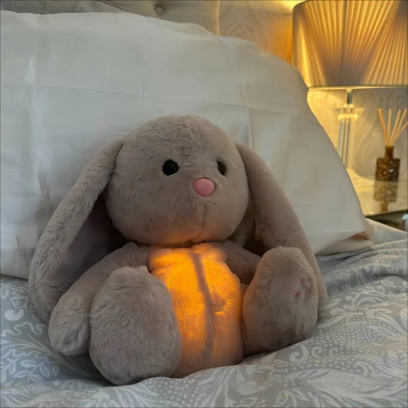 Calming Breathing Bunny Plush Toy-1