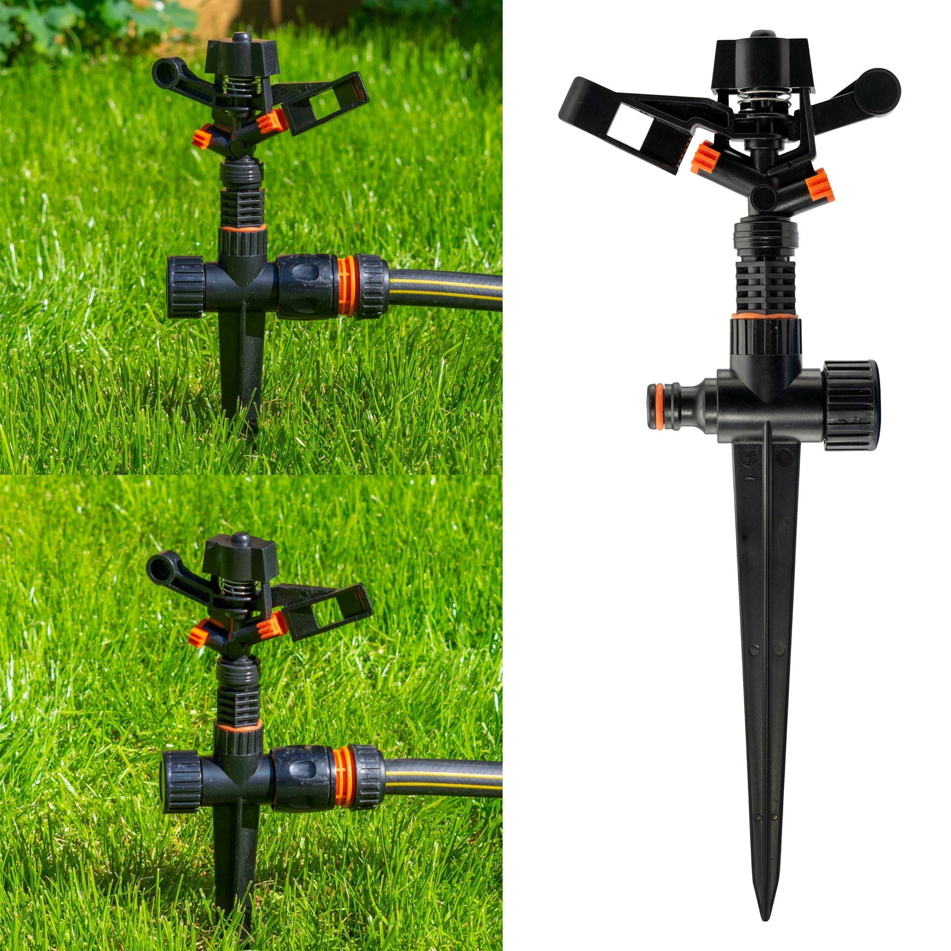 Pulsating Lawn Sprinkler on Spike - Eco Line-1