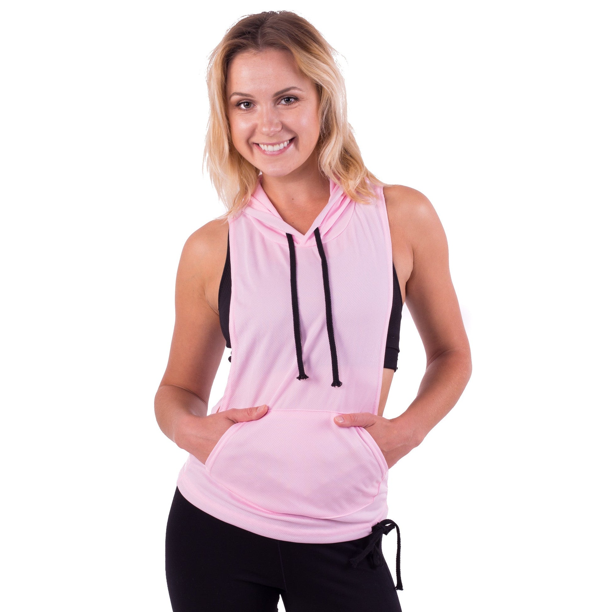 6014 - Women's Racerback Hoodie-4