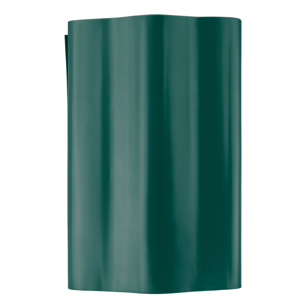Wavy Plastic Garden Lawn Edging, H=25CM, L=9M, Green-3