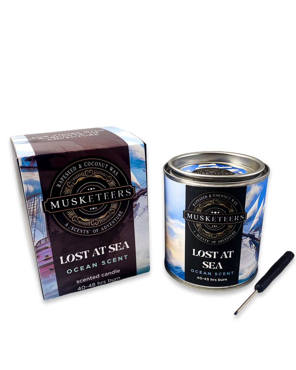 Lost at Sea - Ocean Candle-0