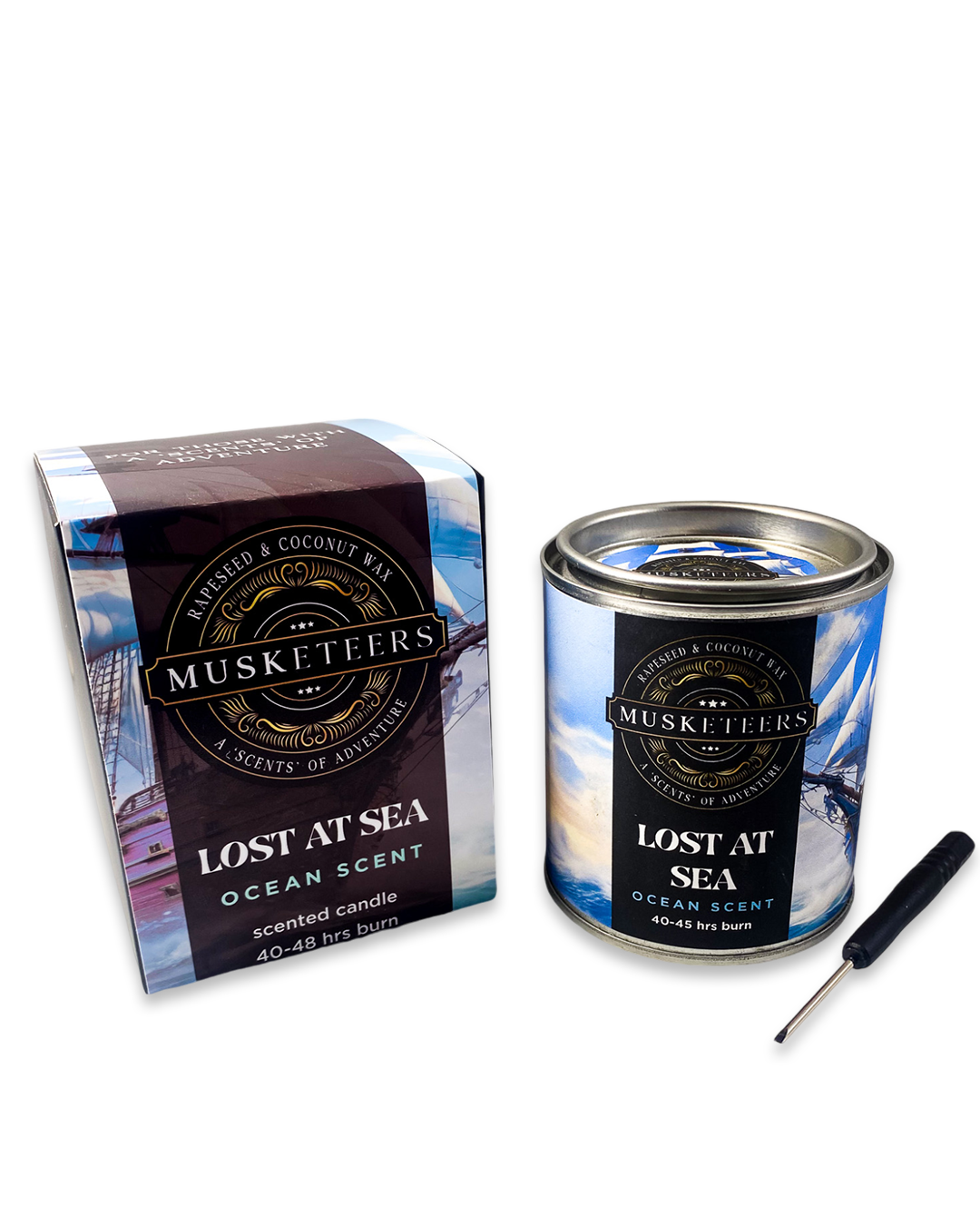 Lost at Sea - Ocean Candle-0