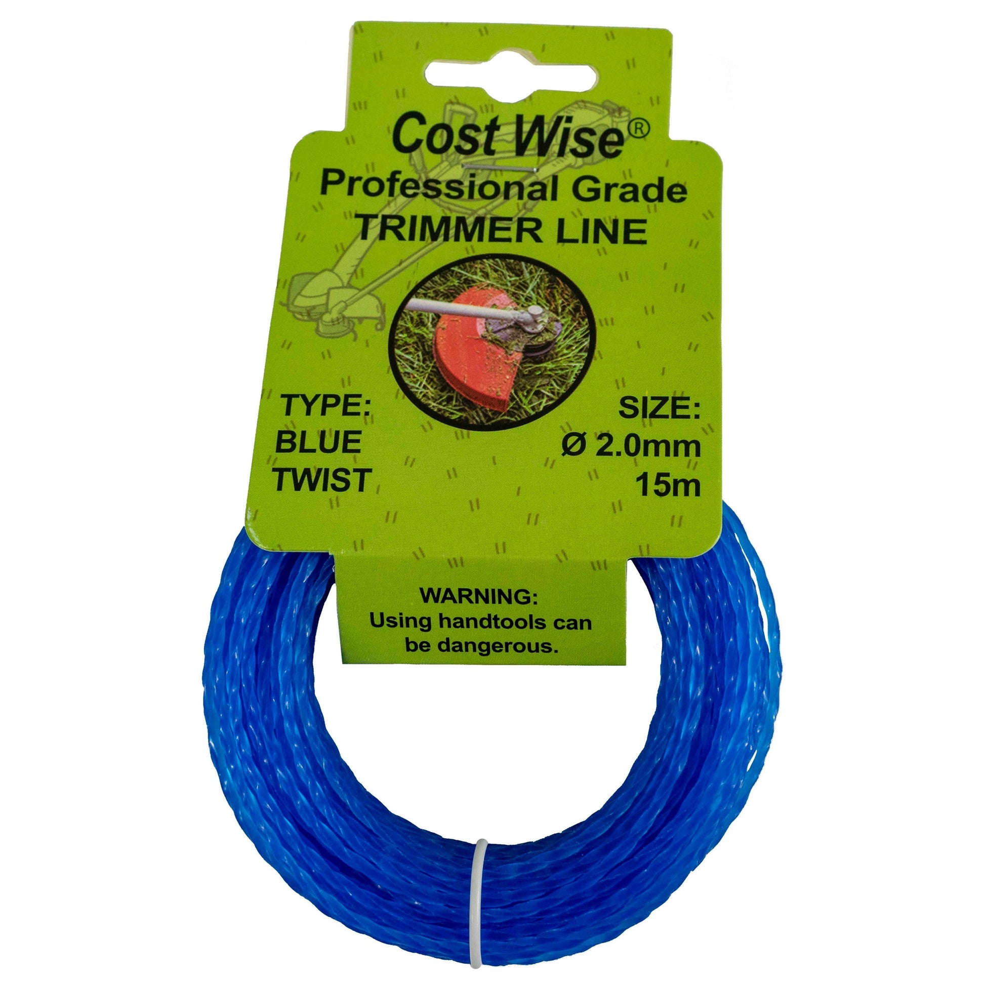 Strimmer Line Blue Twist 2.0mm x 15m-0
