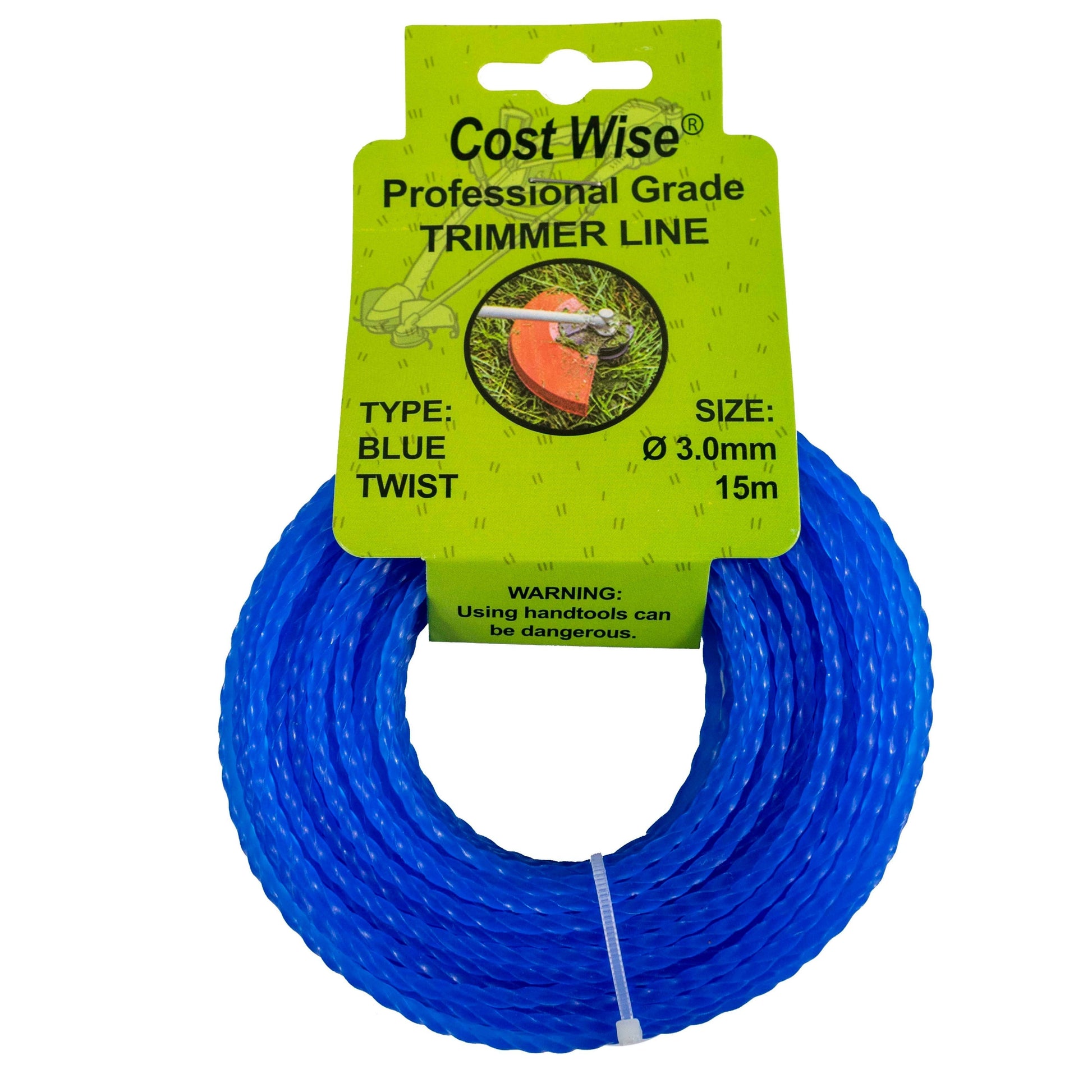 Strimmer Line Blue Twist 3.0mm x 15m-0