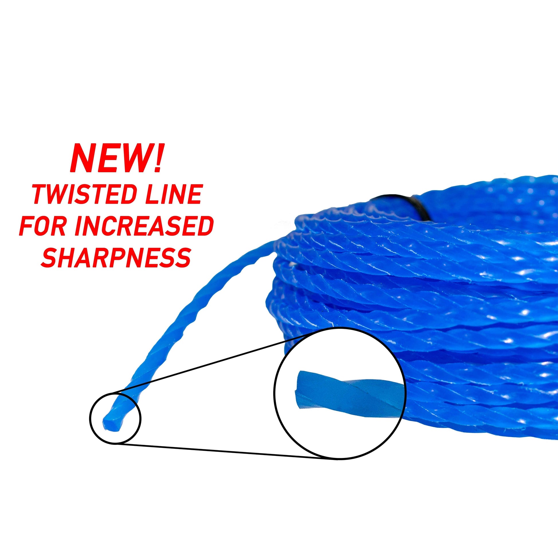 Strimmer Line Blue Twist 3.0mm x 15m-1