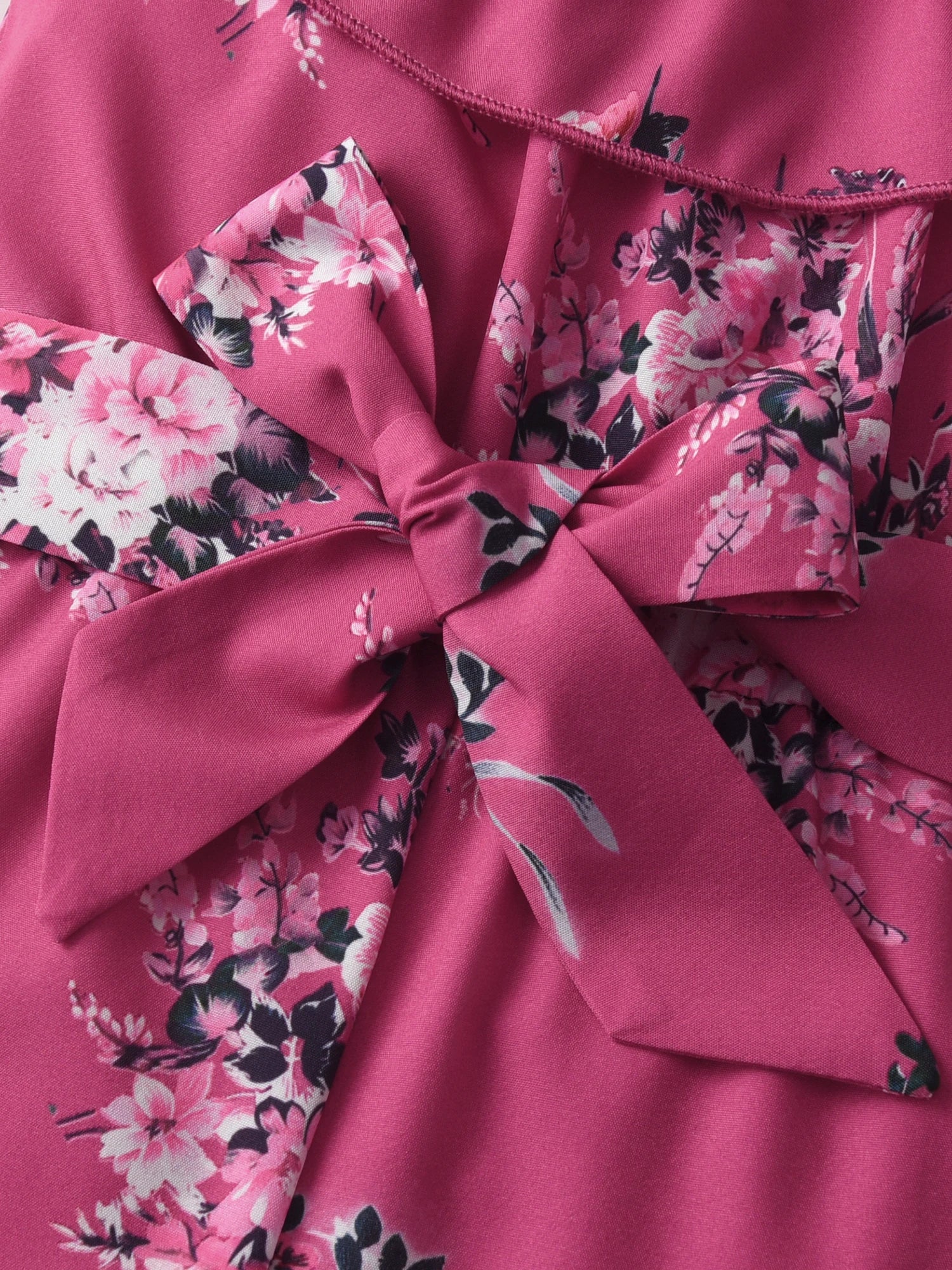 2 3 4 5 6 7t Children Kids Girls Cute Summer Strap Romper Jumpsuit with Floral Printed Casual Loose Clothes Princess Costume
