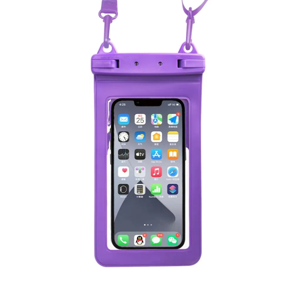 1/2PCS Waterproof Phone Pouch, Waterproof Phone Case for iPhone 16 15 , IPX8 Cellphone Dry Bag Beach Cruise Ship Essentials