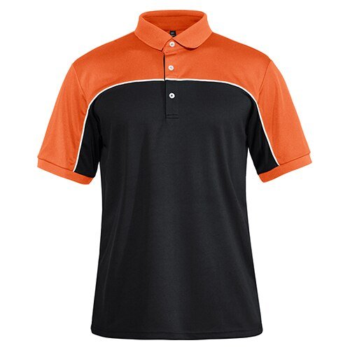Color Block T-Shirts Mens Short Sleeve Polo Shirts Fashion Casual Golf Polos Business Tee Shirts Button Down Polo Shirt-0