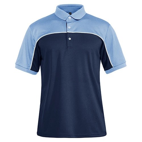 Color Block T-Shirts Mens Short Sleeve Polo Shirts Fashion Casual Golf Polos Business Tee Shirts Button Down Polo Shirt-5