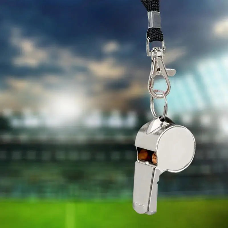 Lanyards For Cruise Ship Cards Sports Whistles Lanyard 10X Basketball Referee Neck Strap Camping Survival Whistle Strap For