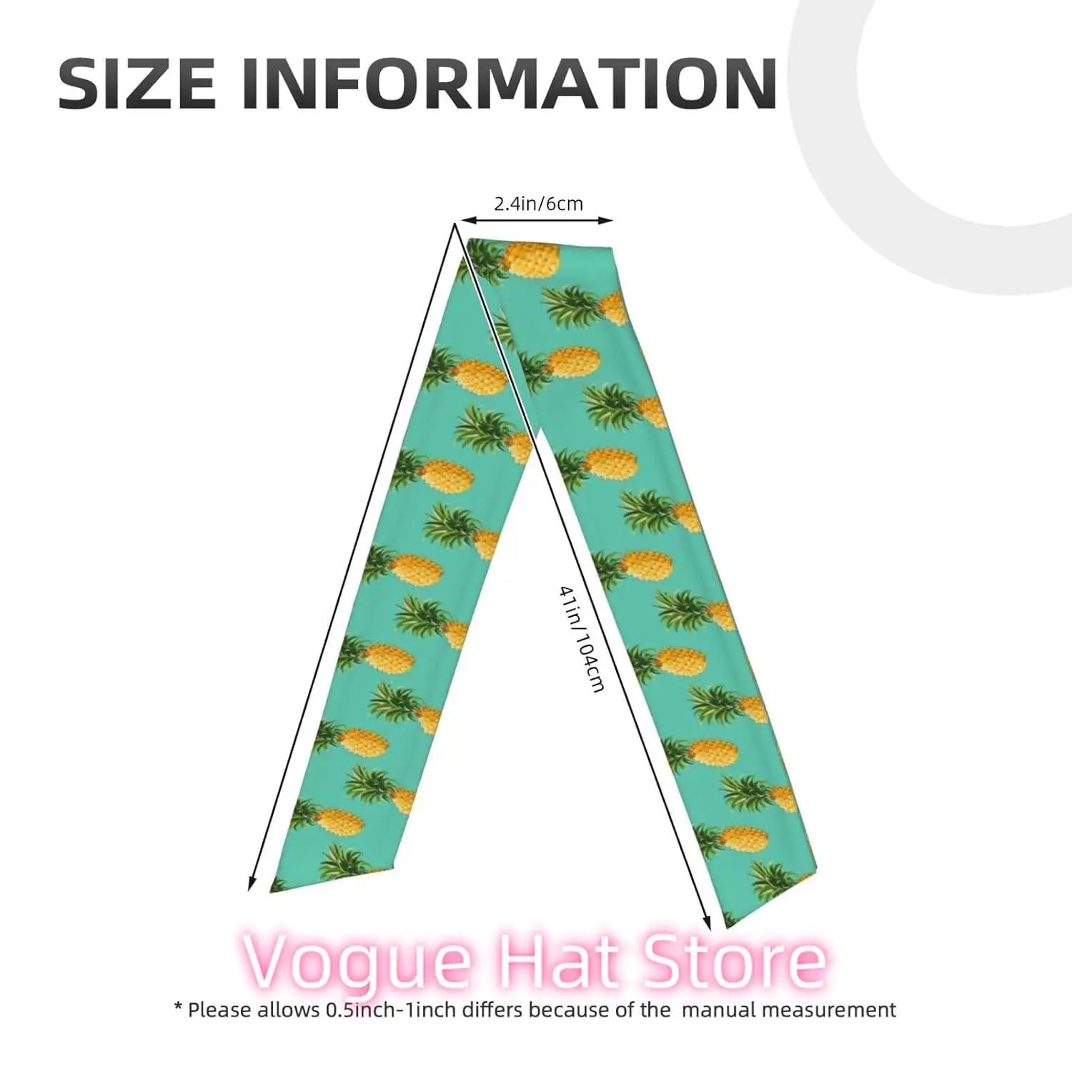 Sport Head Ties Unisex Tie Headbands Bandanas Workout Hair Band Athletic Sweatbands for Running Yoga (upside down pineapples tr