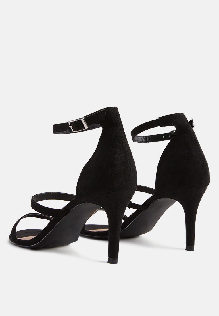 Kazaki Mid Heel Ankle Strap Sandals-2